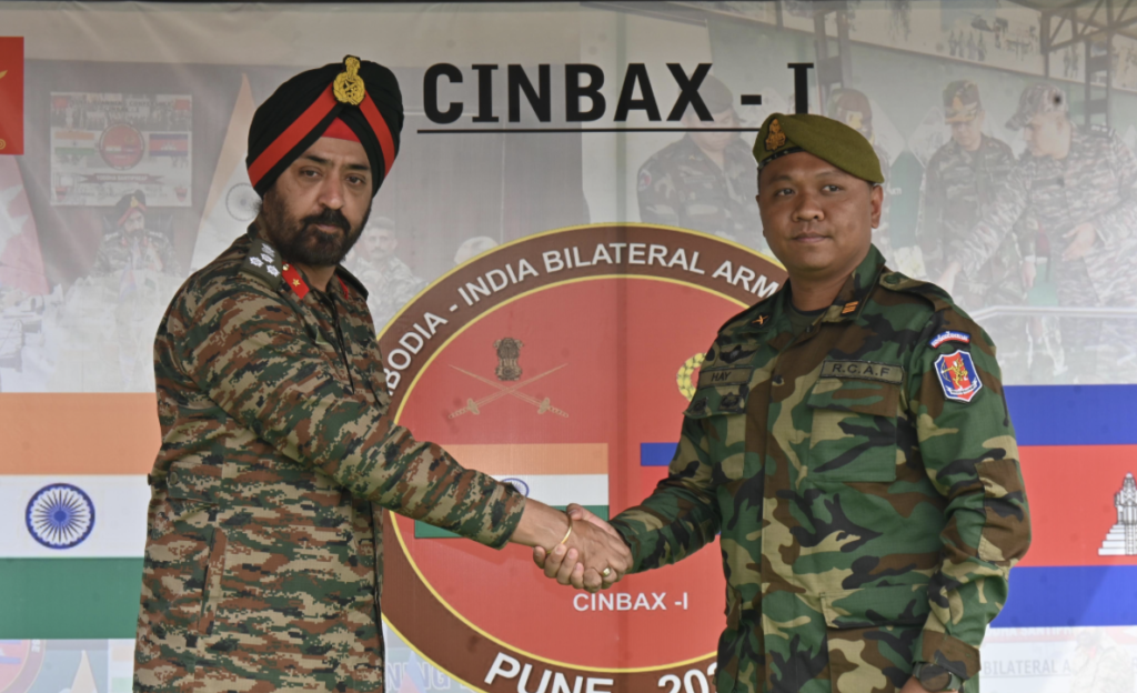 India and Cambodia Launch Joint Exercise ‘CINBAX’